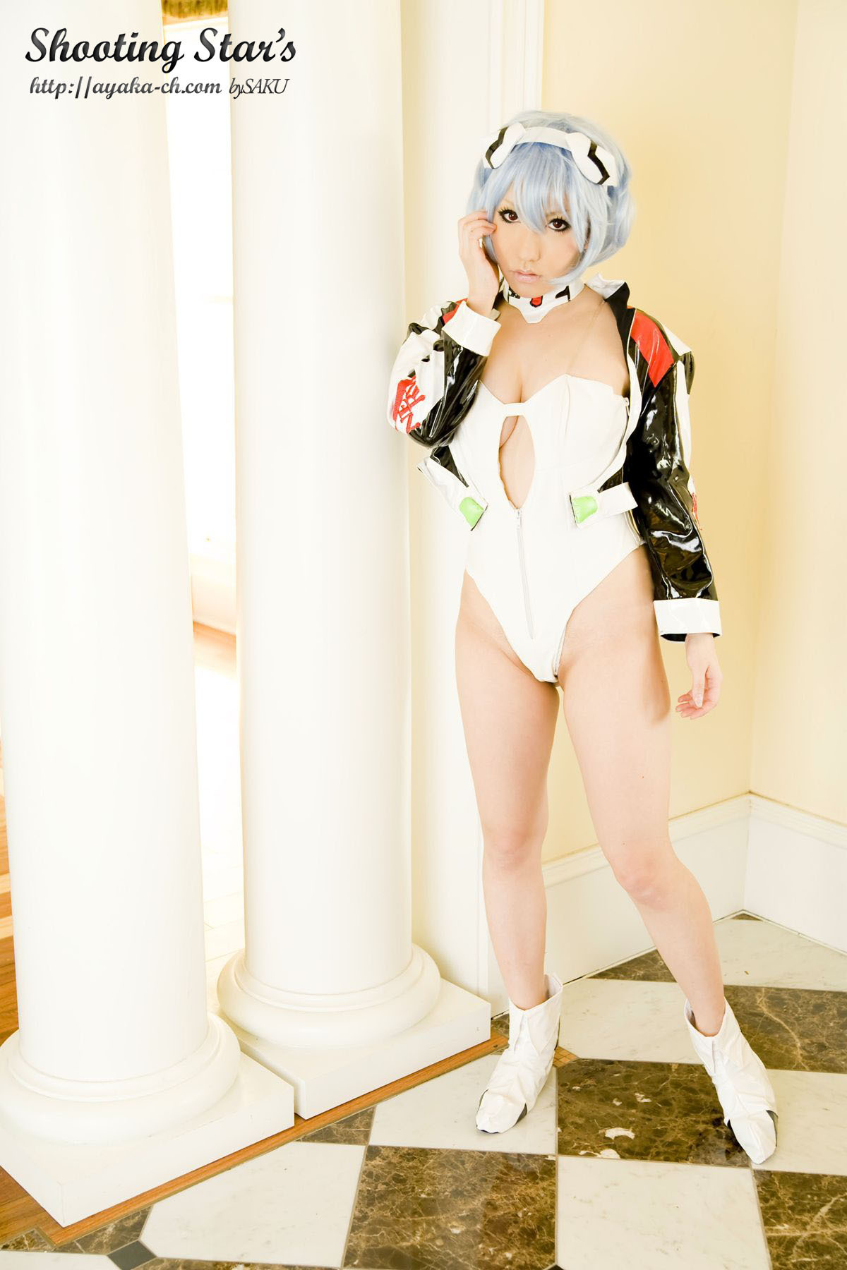 [Cosplay]  Evangelion - Big Tits Rei Ayanami 2